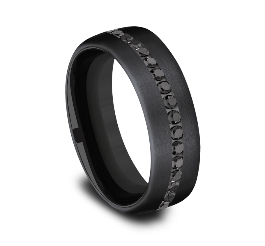 Singularity - Matte Black Titanium Ring – Richter Scale Rings